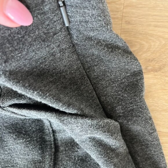 Athleta Siena Skinny Pant Gray Ponte Ankle Pants Size 12 - Picture 8 of 10